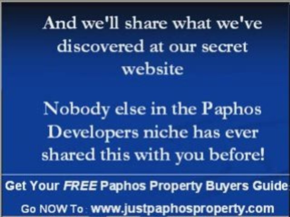 Paphos Estate Agents