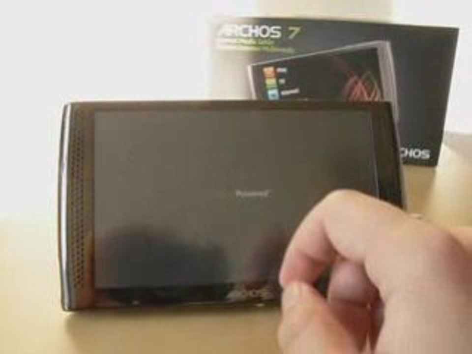 Archos 7 : musique et web