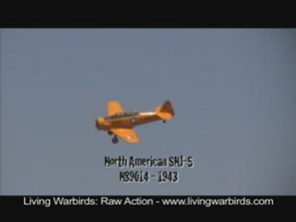North American SNJ-5 - Living Warbirds: Raw Action