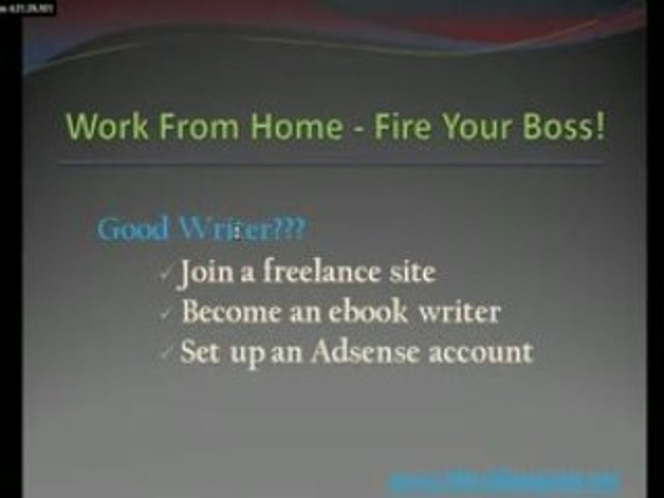 Work From Home and Fire Your Boss