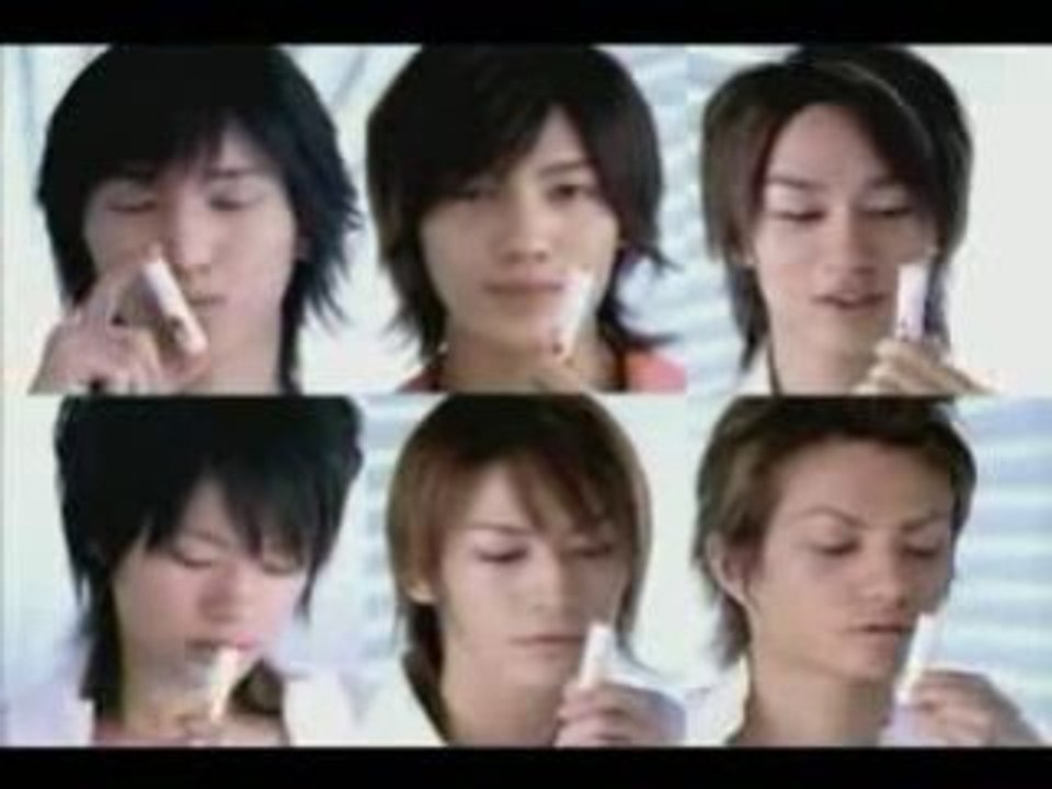 KAT-TUN - Rohto Lip Gloss CM