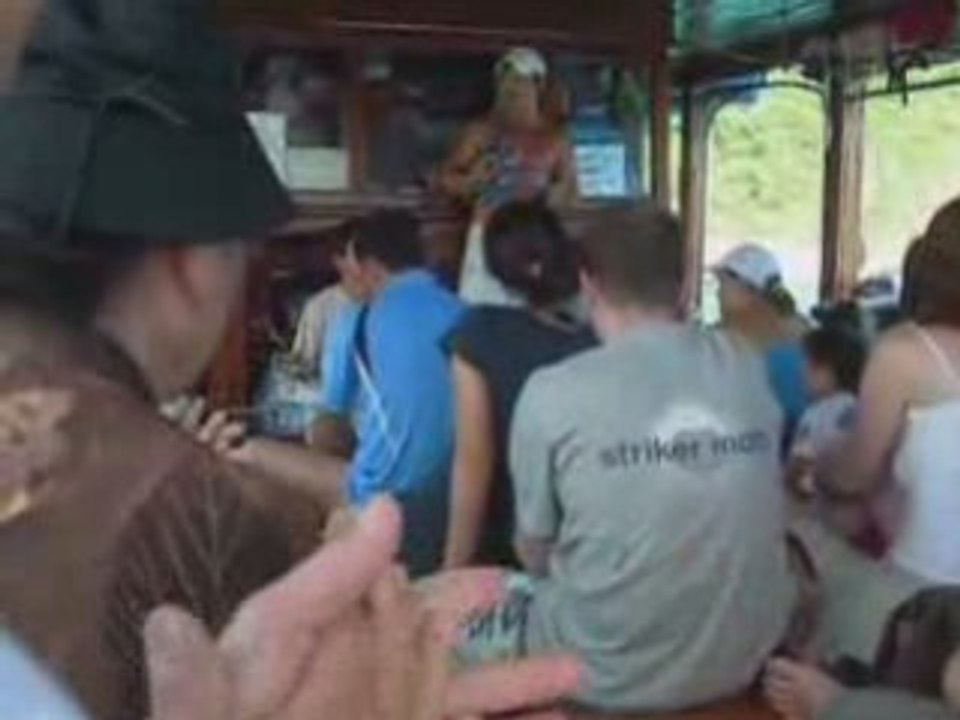 Spectacle sur bateau