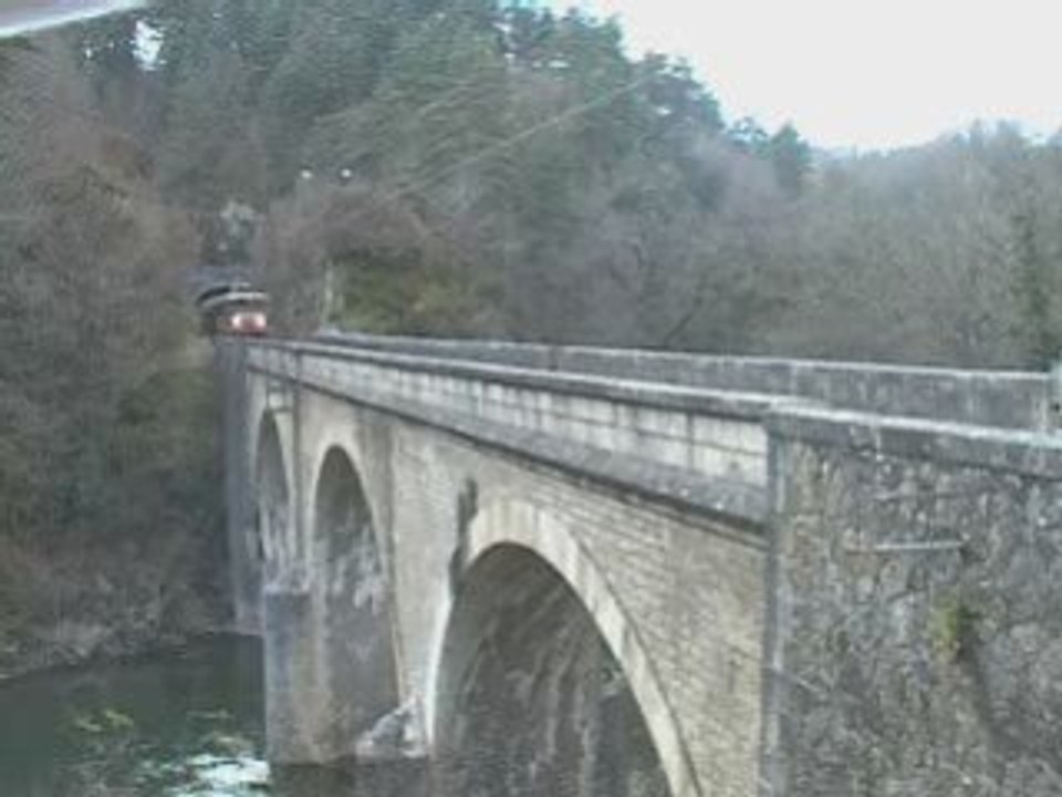 Le train de ballast sur les Causses