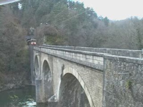 Le train de ballast sur les Causses