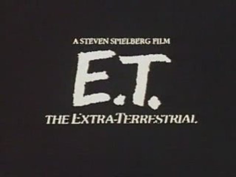BANDE ANNONCE 1 E.T. L'EXTRA TERRESTRE STEFGAMERS