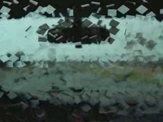 Playing on the rain with a Mitsubishi Lancer Evo 8