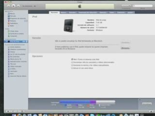 Itunes e ipod en Mac