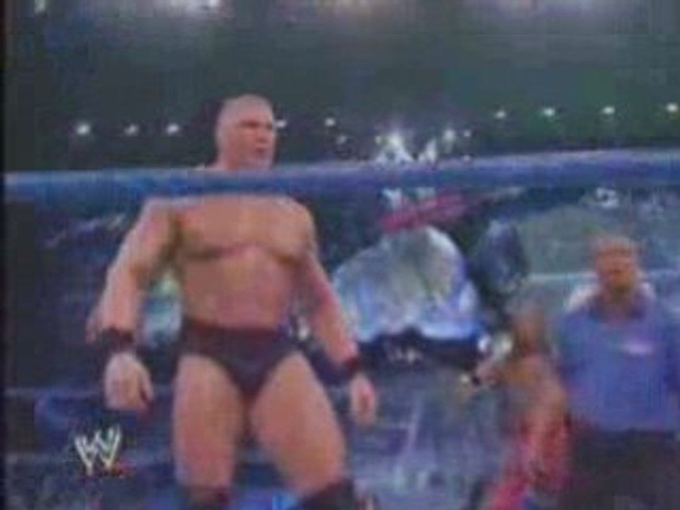 Edge & Rey Mysterio Vs Tajiri & Brock Lesnar