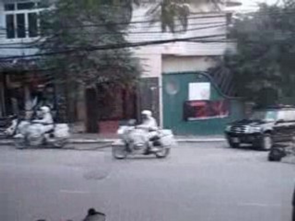 Cortege presidentiel