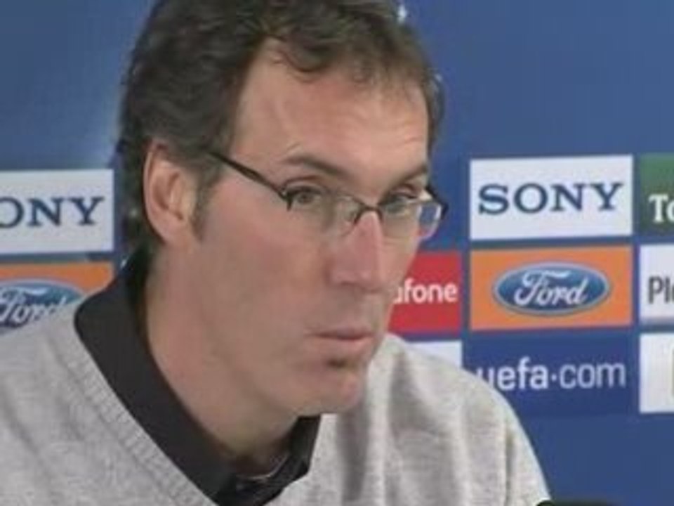 Réaction de Laurent Blanc après Bordeaux-Chelsea