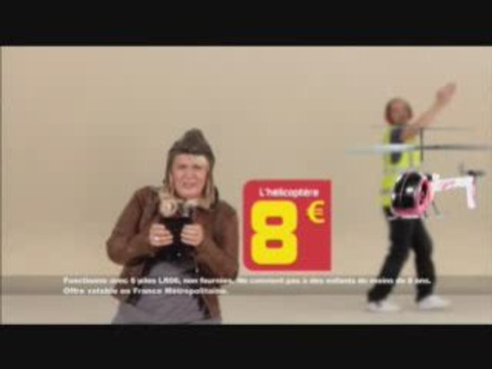 Spot GiFi Valérie Damidot "L'Hélicoptère"