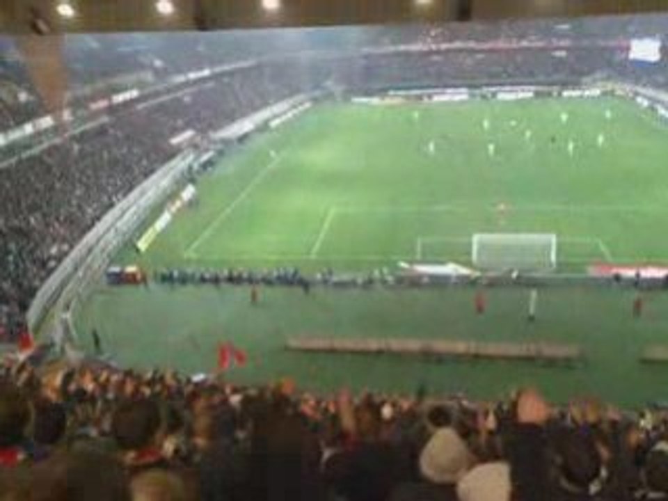 PSG - LYON 22/11/08 ECHANGE BOULOGNE - AUTEUIL ALLEZ PARIS