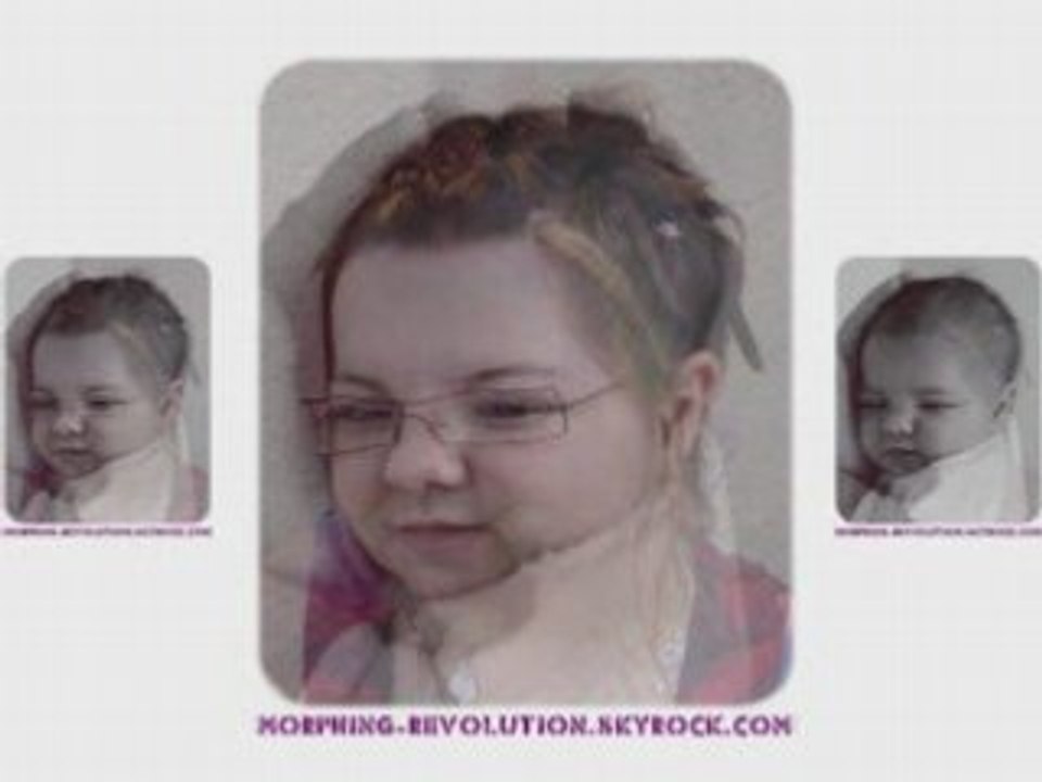 Zepunkette et sa fille Chloé Morphing