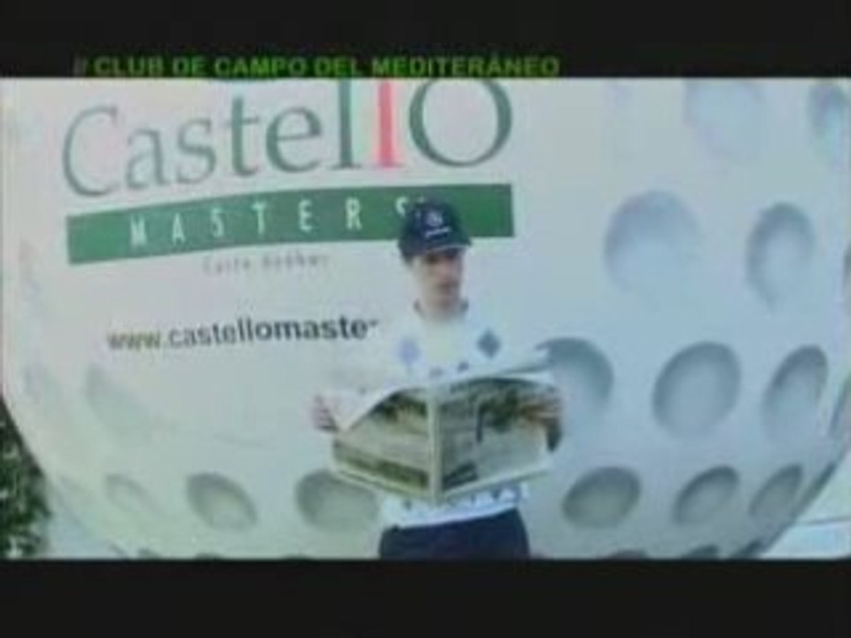 Marcos en el Master Series de Golf de Castellón