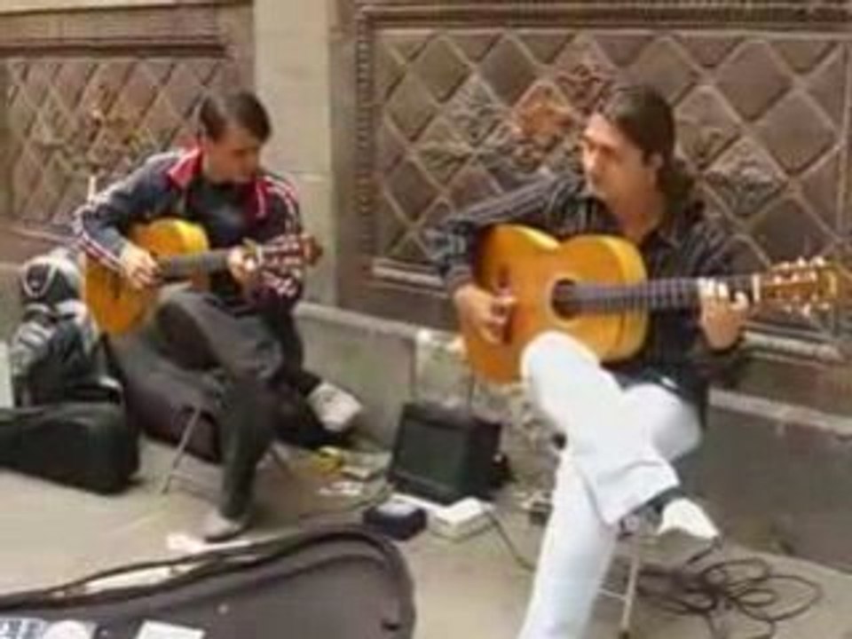 Flamenco barcelona guitar