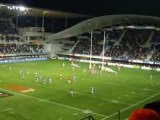 Mhrc - Stade Français - pénalité sur le poteau - 14/11/2008