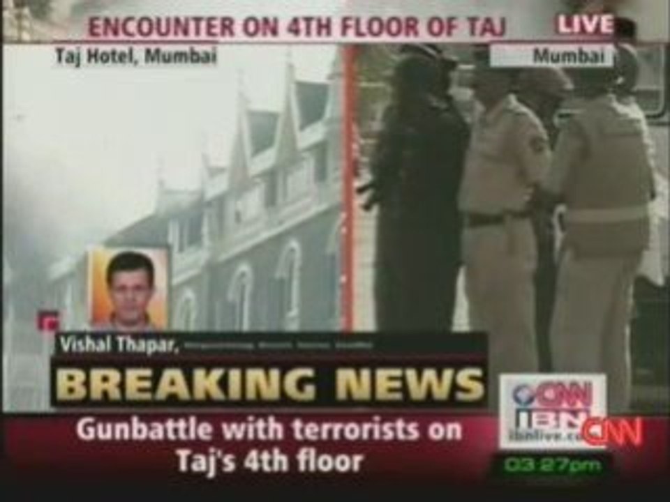 Luxury hotels targeted in Mumbai cnn news