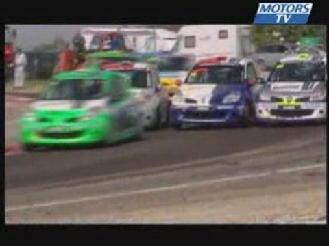 Camera embarquee Tribu Clio Cup Manche 3 Dijon-Prenois