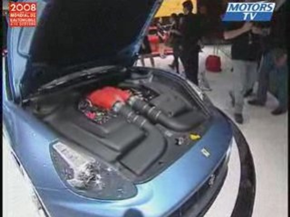 Ferrari California : nouveaute Mondial auto 2008
