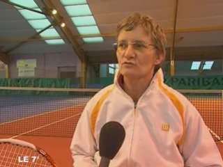 Angers /  Tennis Handisport : Arlette Racineux se prépare