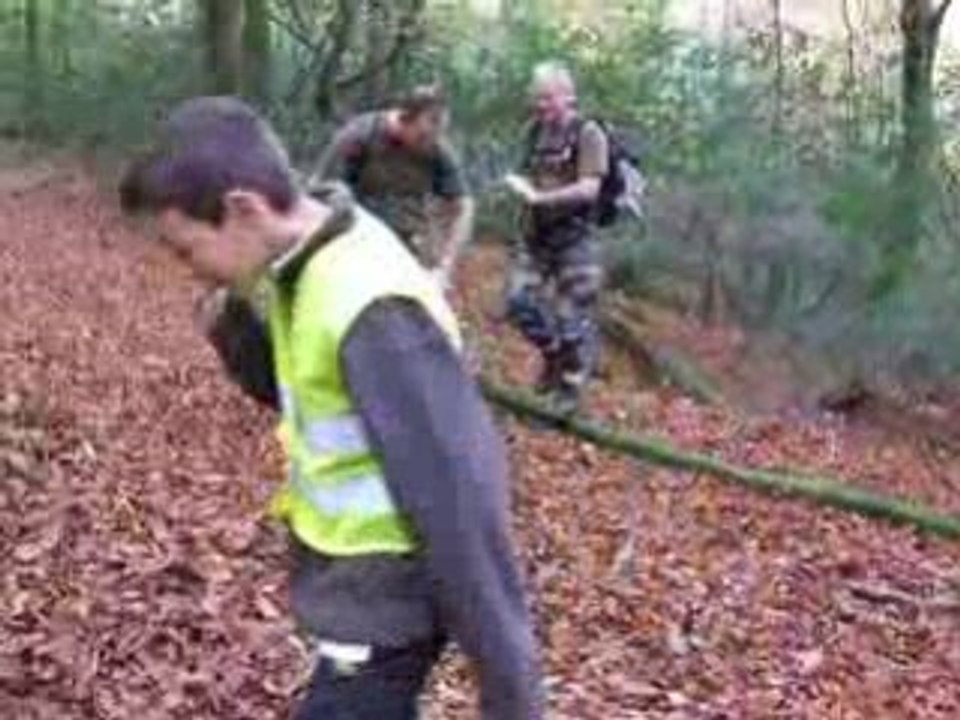 Obstacle sentier