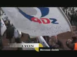 Morceaux choisis de la Manifestation de Lyon