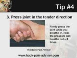 Stop Your Back Ache ...simple & quick back pain relief