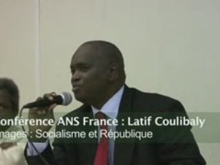 Conf ANS section France avec A. Latif Coulibaly 1/3