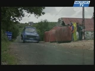 Camera embarquee Martin McGee en Rallye d'Irlande
