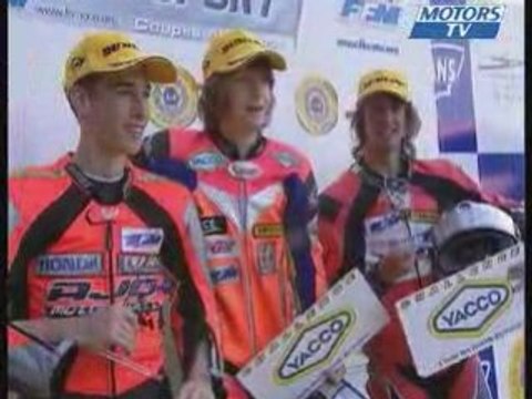 Course 125 junior cup honda a magny cours