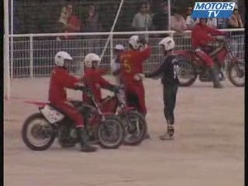 Match de Motoball France-Allemagne a Valreas