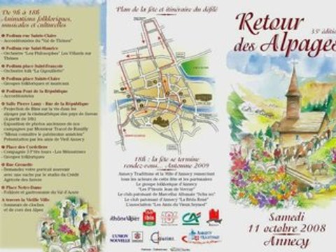 Retour des alpages Annecy 2008/1