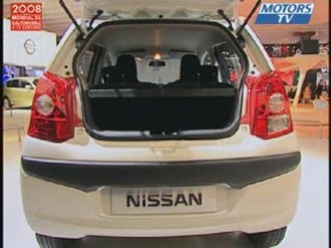Nissan Pixo : nouveaute Mondial Auto 2008