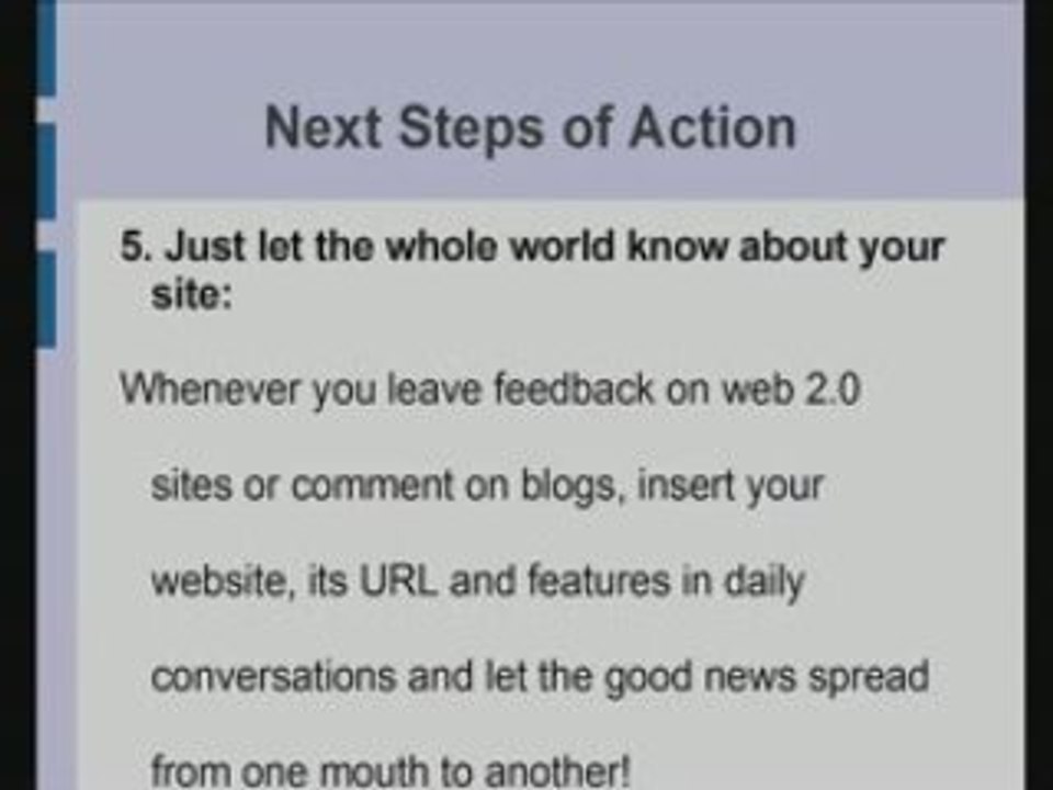 Increase Web Site Traffic: 7 Techniques