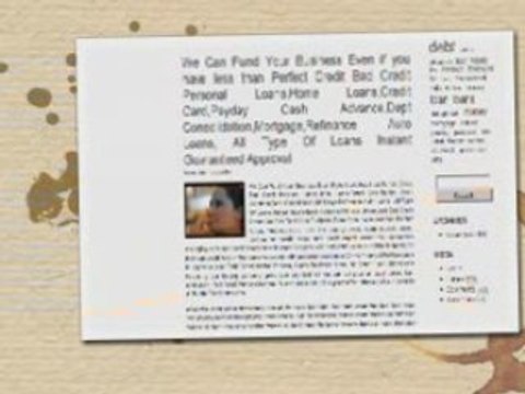 Elimination bad credit card debt today.