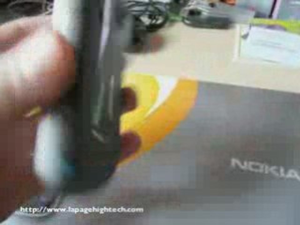 Déballage et présentation du Nokia 6220 Classic