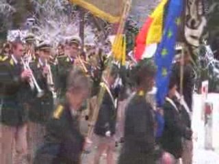 la fanfare de moulbaix et ses majorettes(belgique)