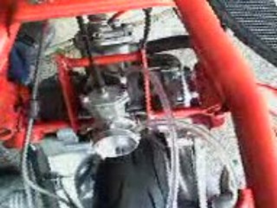 1er demarage nitro-evo-59 (avec allumage&carbu 28)