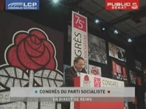 Renaud au Congrès de Reims