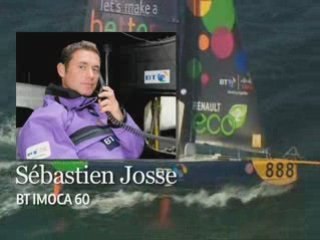 Voile Vendée Globe 2008 J18 Vacation avec Sébastien Josse