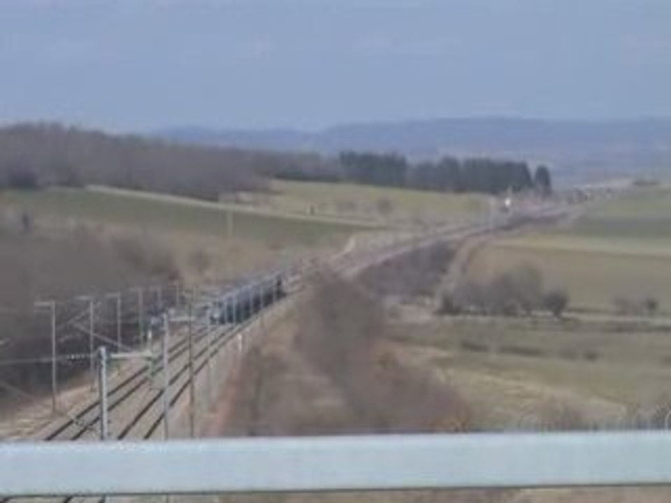 TGV Cluny le 13-03-2005