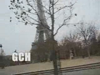 NEIGE @ PARIS AUTOUR DE LA TOUR EIFFEL NOVEMBRE 2008