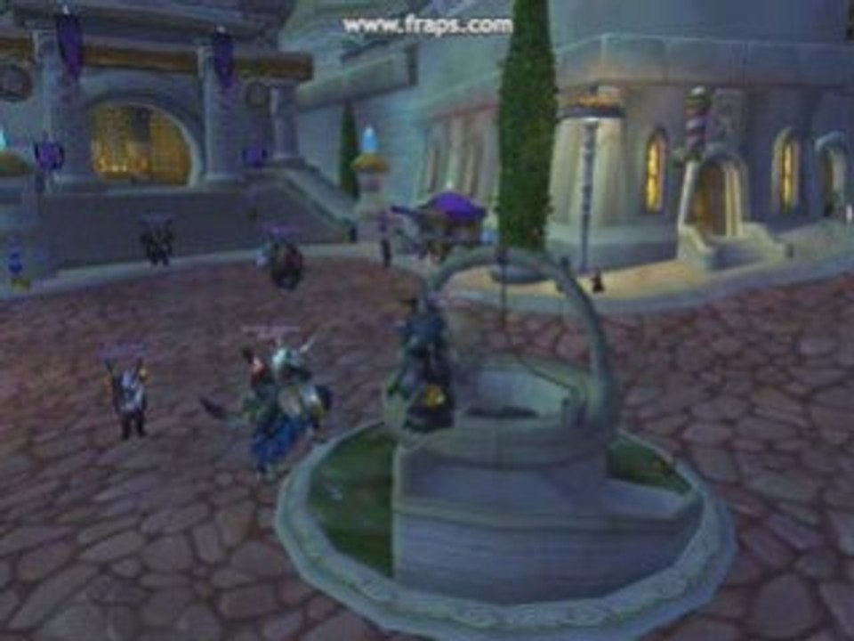 Druide equi et chamy sur un puit ...