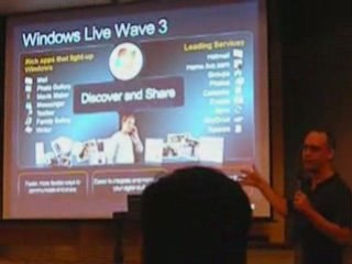 Microsoft Live Wave 3 Demo at Microsoft HQ