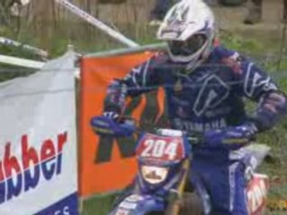 Clip Vidéo Enduro de David Frétigné au CDF à Gyé 2008