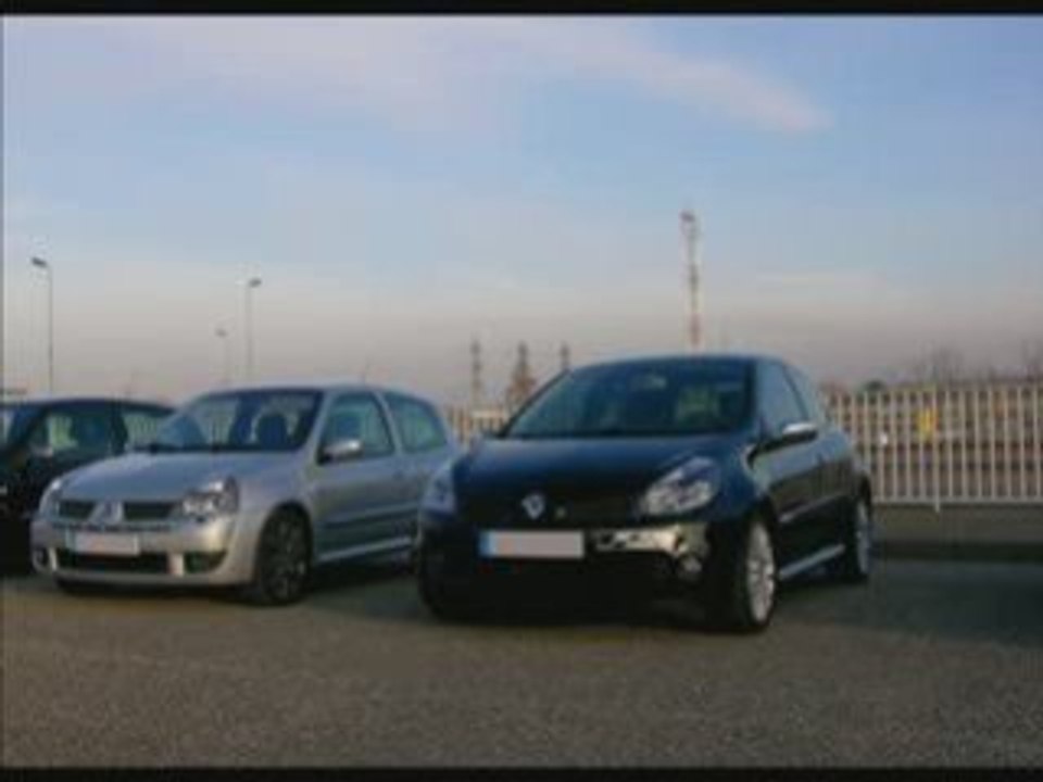 Clio RS3 vs Clio 3 RS ex Stouf