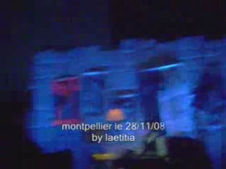 christophe maé le 28/11/08 a montpellier