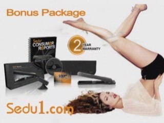 Sedu Hair Straightener Package worth $100