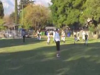 Interception and touchdown