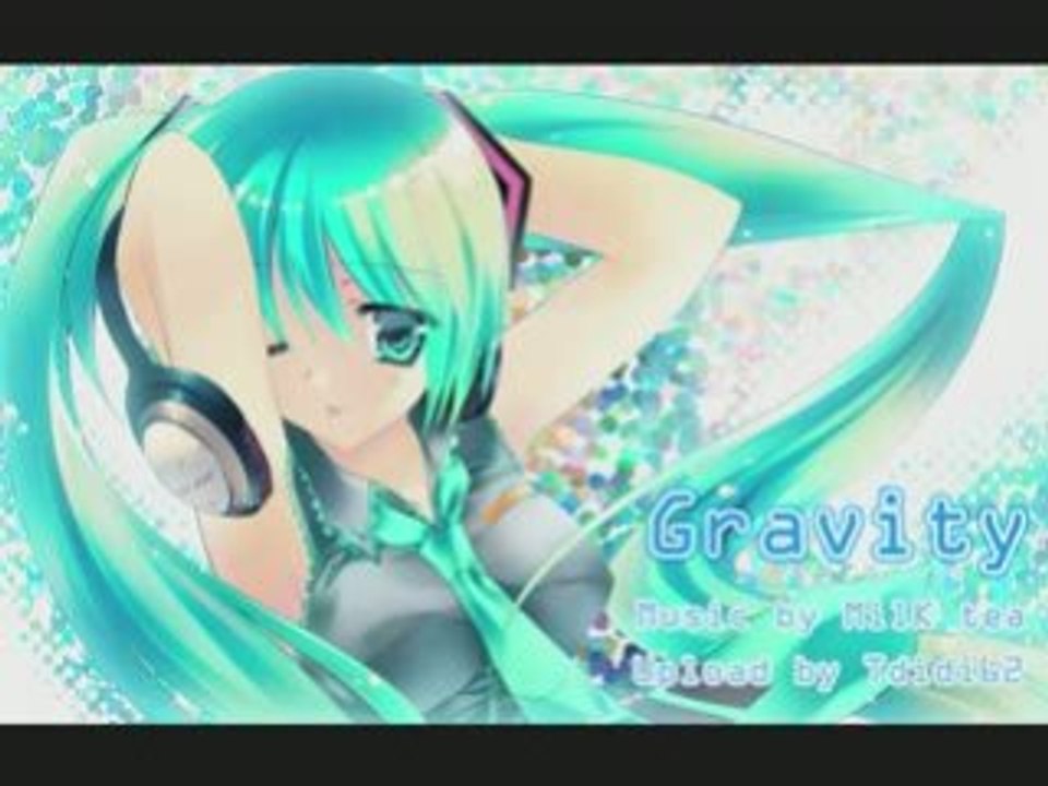 Hatsune Miku sings "Gravity"